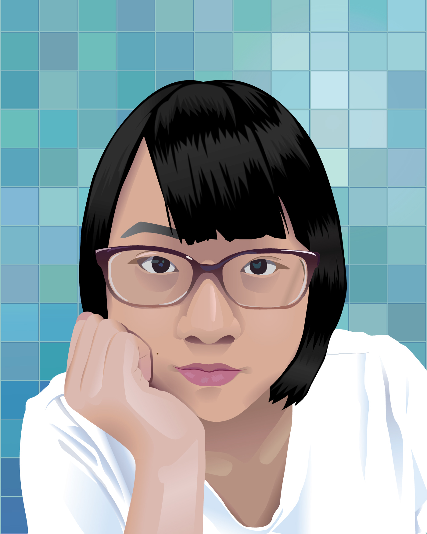 Vector Self-Portrait